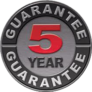 5 year guarantee