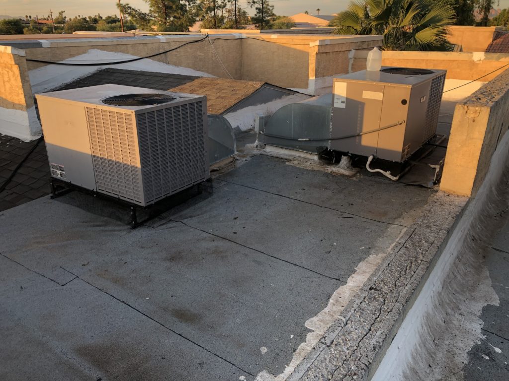 Pigeonpros cleaned up this commercial rooftop