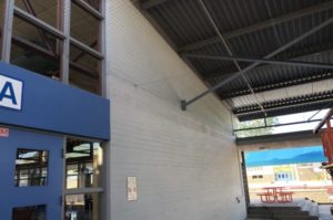 commercial netting at a high school in Phoenix Arizona